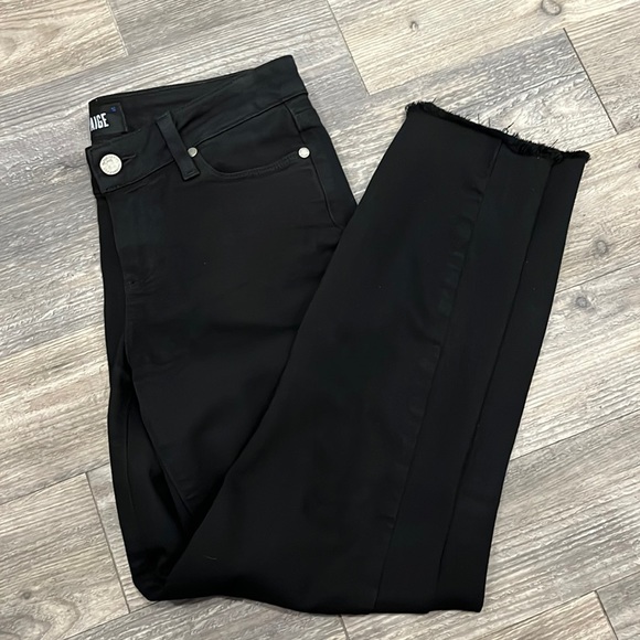 Paige Verdugo Ultra Skinny Black Jeans - Picture 2 of 10